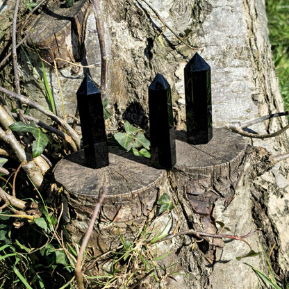 Crystal Towers (6–10 cm): Polished Points for Healing, Protection & Energy Work