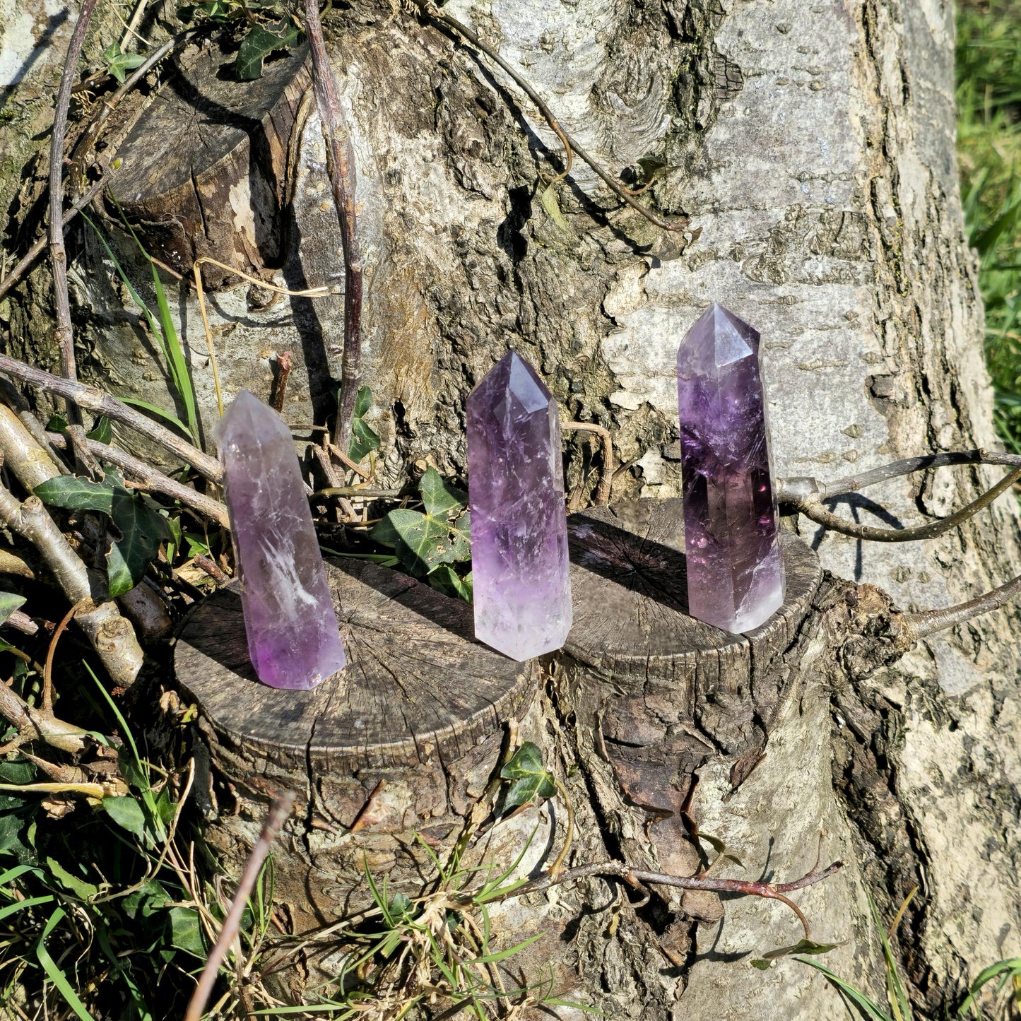 Crystal Towers (6–10 cm): Polished Points for Healing, Protection & Energy Work
