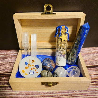 Intuition & Divination Spell Box: Psychic Development Crystal Gift Set